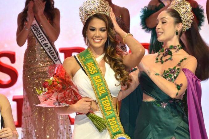 “Cearense Morgana Carlos vence o Miss Brasil Terra e irá disputar a final no Vietnã”.