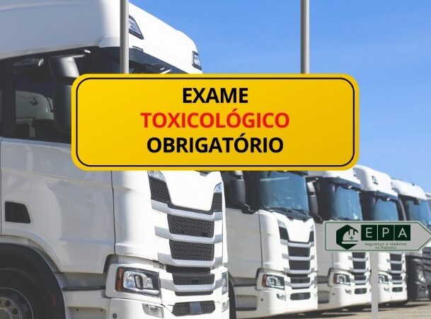 Exame toxicológico passa a ser obrigatório para motoristas profissionais