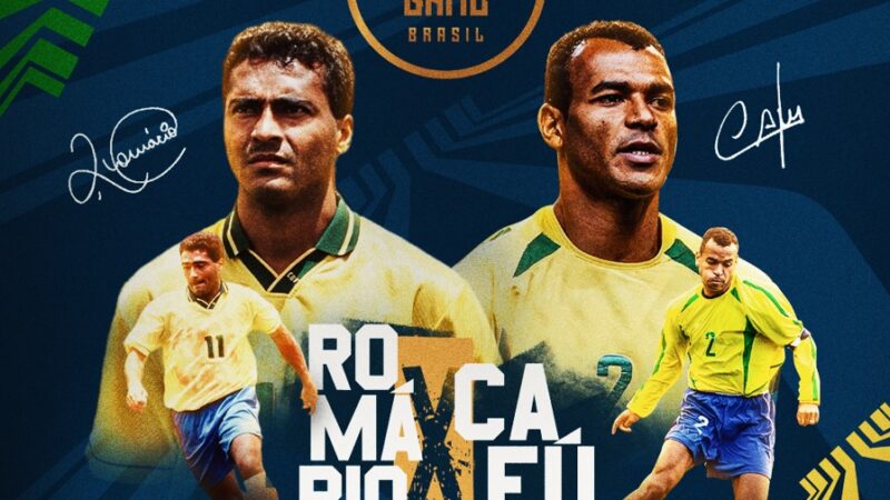 Aracaju receberá o Legends Game Brasil e terá as presenças de Romário, Cafu e outros astros