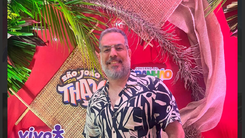 Douglas Nogueira assina grandioso projeto de palco do São João da Thay com direção artística de Andrezza Cruz