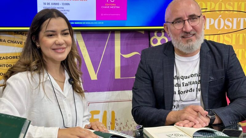 Lançamento do Devocional “Vida Nova” acontece na Bienal do Livro Rio 2025