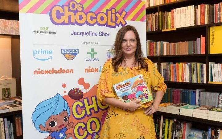 Jacqueline Shor promove lançamento do livro “Os Chocolix No Reino dos Monstros” na Livraria da Vila