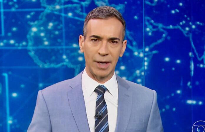 César Tralli entra com plantão na Globo e confirma revogação da prisão do presidente da ALERJ