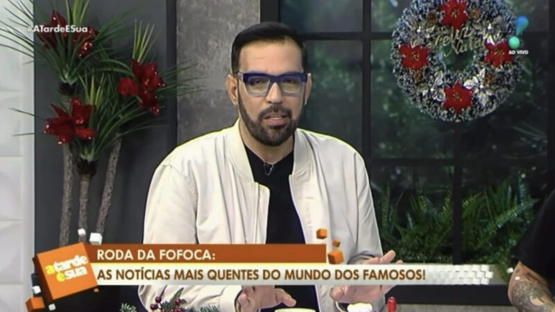 Thiago Sodré chega ao A Tarde É Sua e marca um novo capítulo no jornalismo de celebridades da televisão