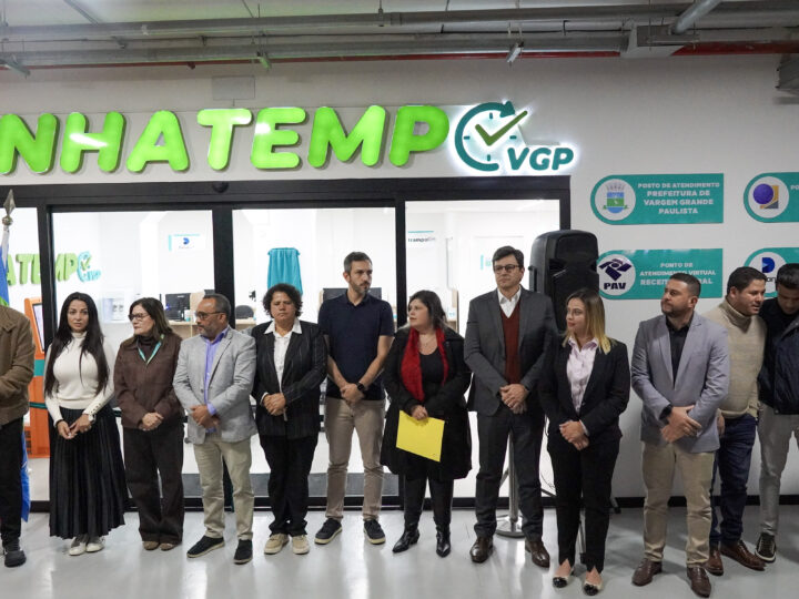 Vargem Grande Paulista inaugura Ganha Tempo VGP e marca nova era na modernização dos serviços públicos