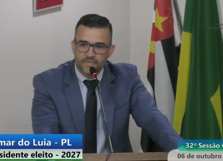 Conheça a nova Mesa Diretora da Câmara Municipal de Vargem Grande Paulista eleita para o próximo ano de 2027